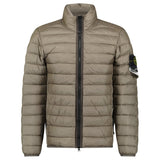 Stone Island Loom Woven Chambers R - Nylon Down - Tc Jacket Brown - Boinclo - Outlet Sale Under Retail