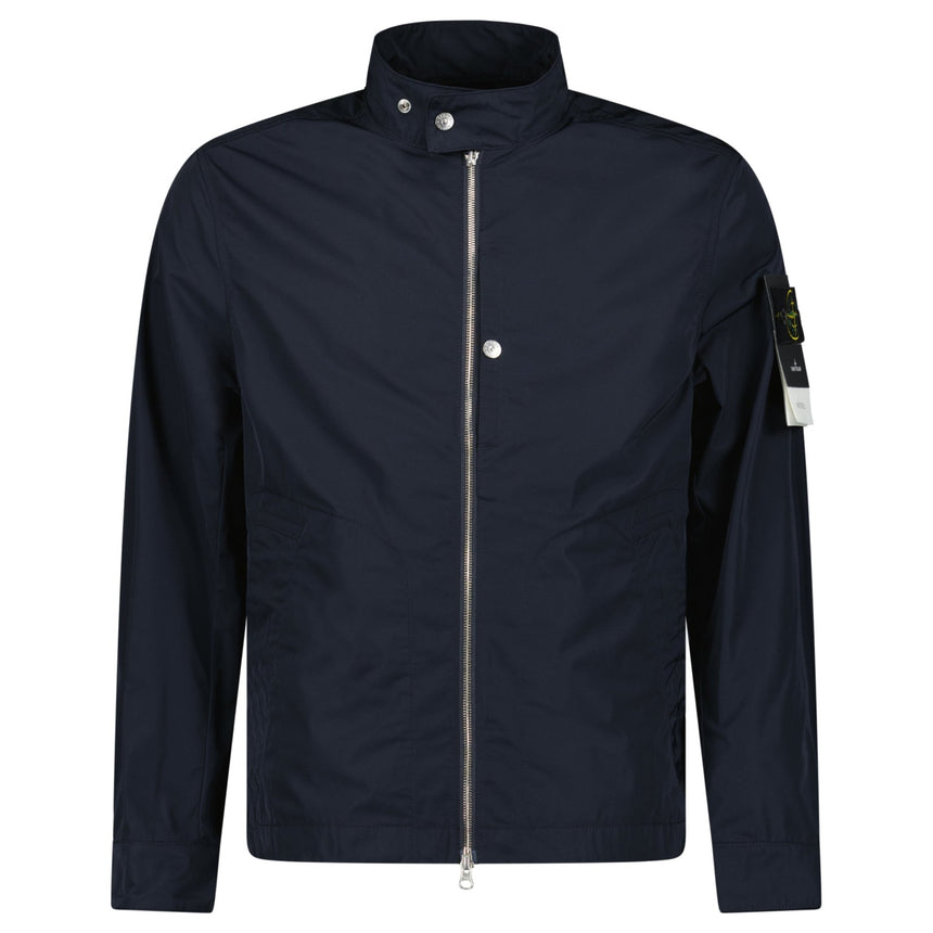 Stone Island Micro Twill Blouson Jacket in Navy - Boinclo - Outlet Sale Under Retail