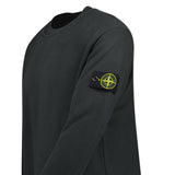 Stone Island Old Effect Crewneck Sweatshirt Lead Grey - Boinclo - Outlet Sale Under Retail