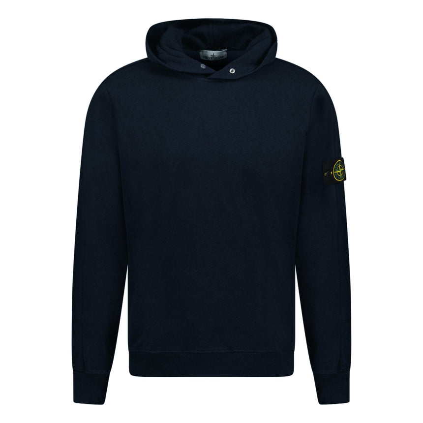 Stone Island ‘OLD’ Treatment Hooded Sweatshirt Navy - Boinclo ltd - Outlet Sale Under Retail