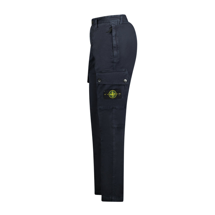 Stone Island Patch Cargo Trousers Navy - Boinclo - Outlet Sale Under Retail