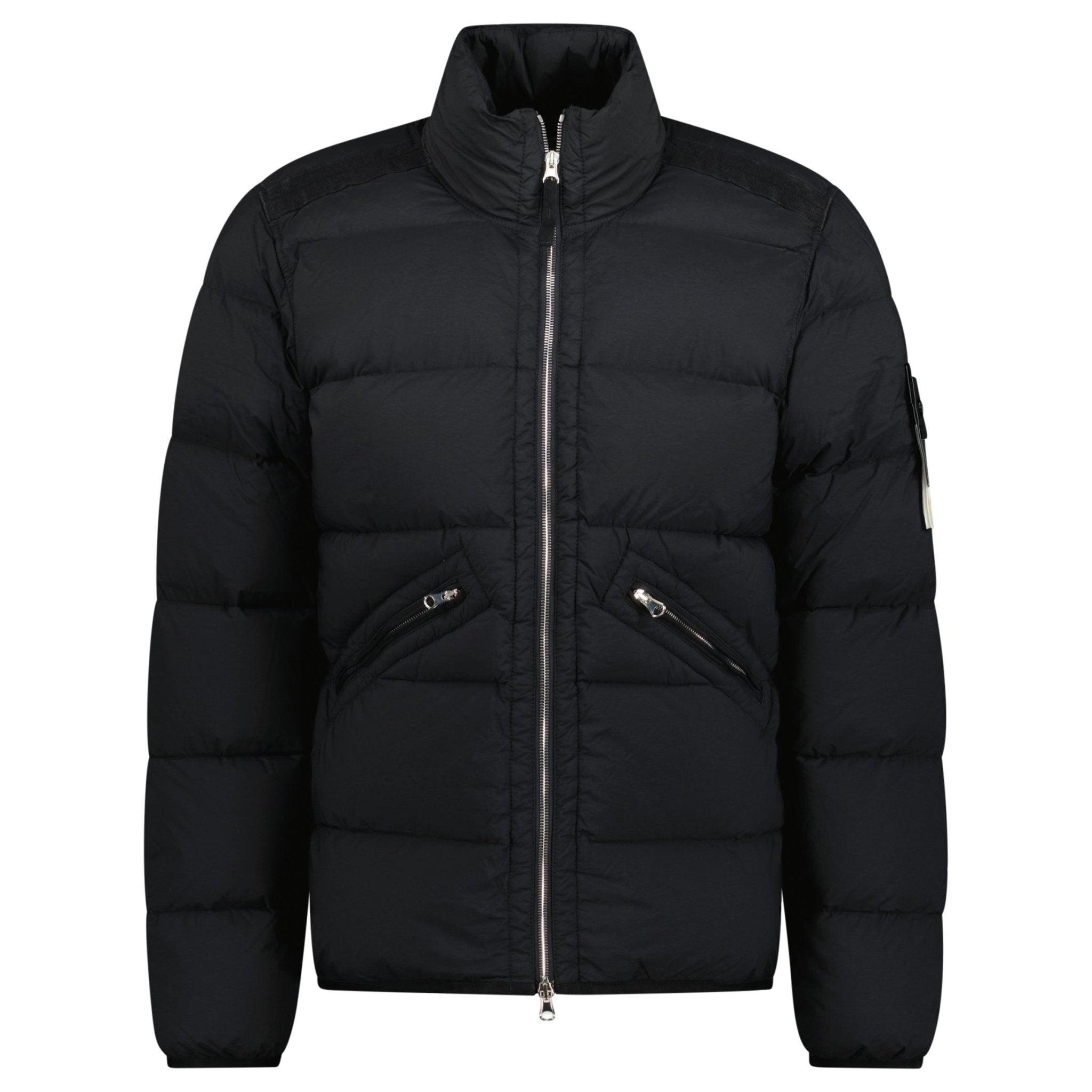 Color variation of Puffer Jacket In Seamless Tunnel Nylon Black