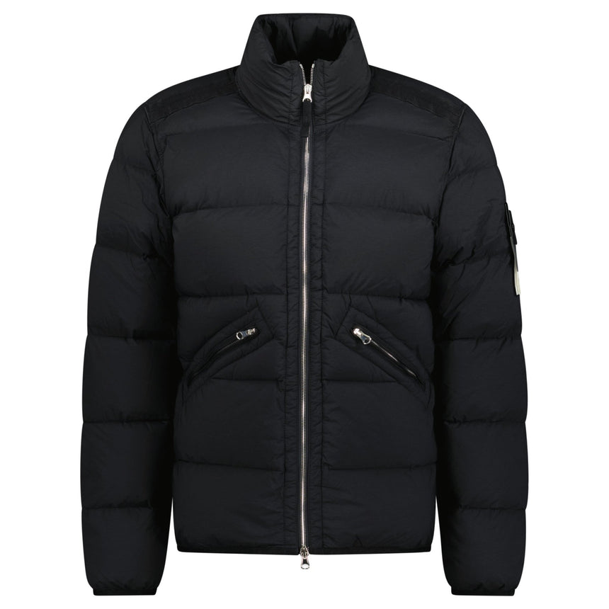 Stone Island Puffer Jacket In Seamless Tunnel Nylon Black - Boinclo - Outlet Sale Under Retail