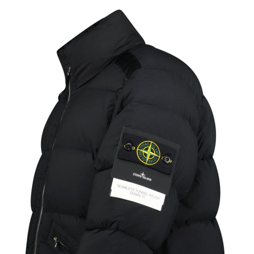 Stone Island Puffer Jacket In Seamless Tunnel Nylon Black - Boinclo - Outlet Sale Under Retail