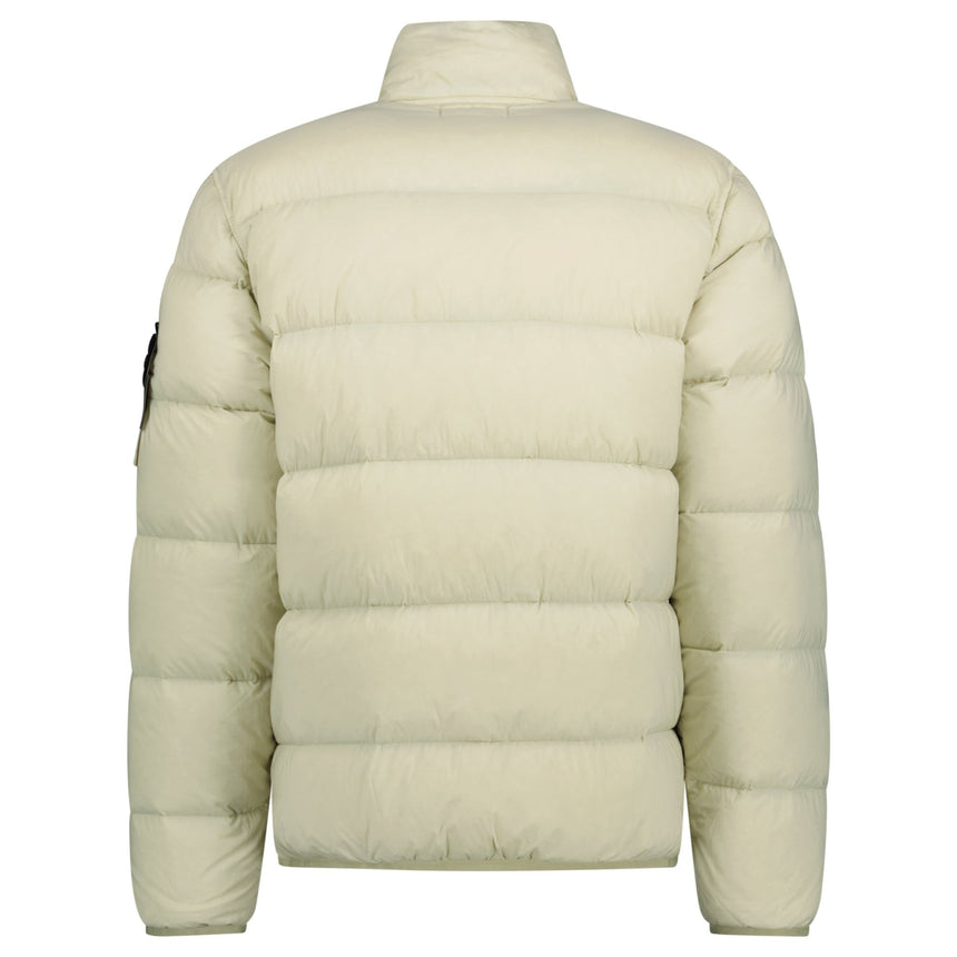 Stone Island Puffer Jacket In Seamless Tunnel Nylon Off - White - Boinclo - Outlet Sale Under Retail