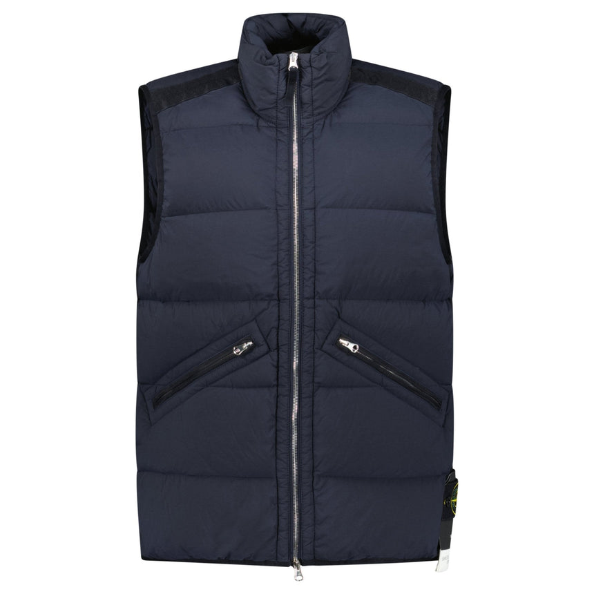 Stone Island Puffer Seamless Tunnel Nylon Gilet Navy - Boinclo - Outlet Sale Under Retail