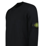 Stone Island Pure Light Wool Crewneck in Black - Boinclo - Outlet Sale Under Retail