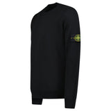 Stone Island Pure Light Wool Crewneck in Black - Boinclo - Outlet Sale Under Retail