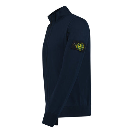 Stone Island Zip-Up Knit Cardigan Navy - Boinclo ltd - Outlet Sale Under Retail