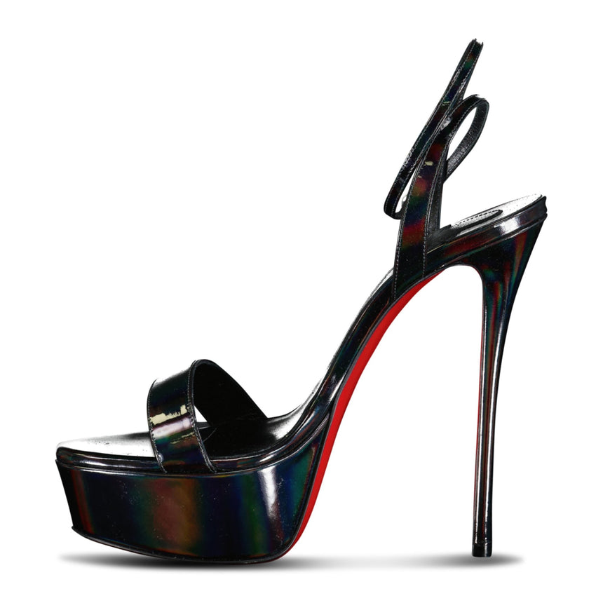 (Womens) Christian Louboutin Queen Alta Platform Heels Black - Boinclo ltd - Outlet Sale Under Retail