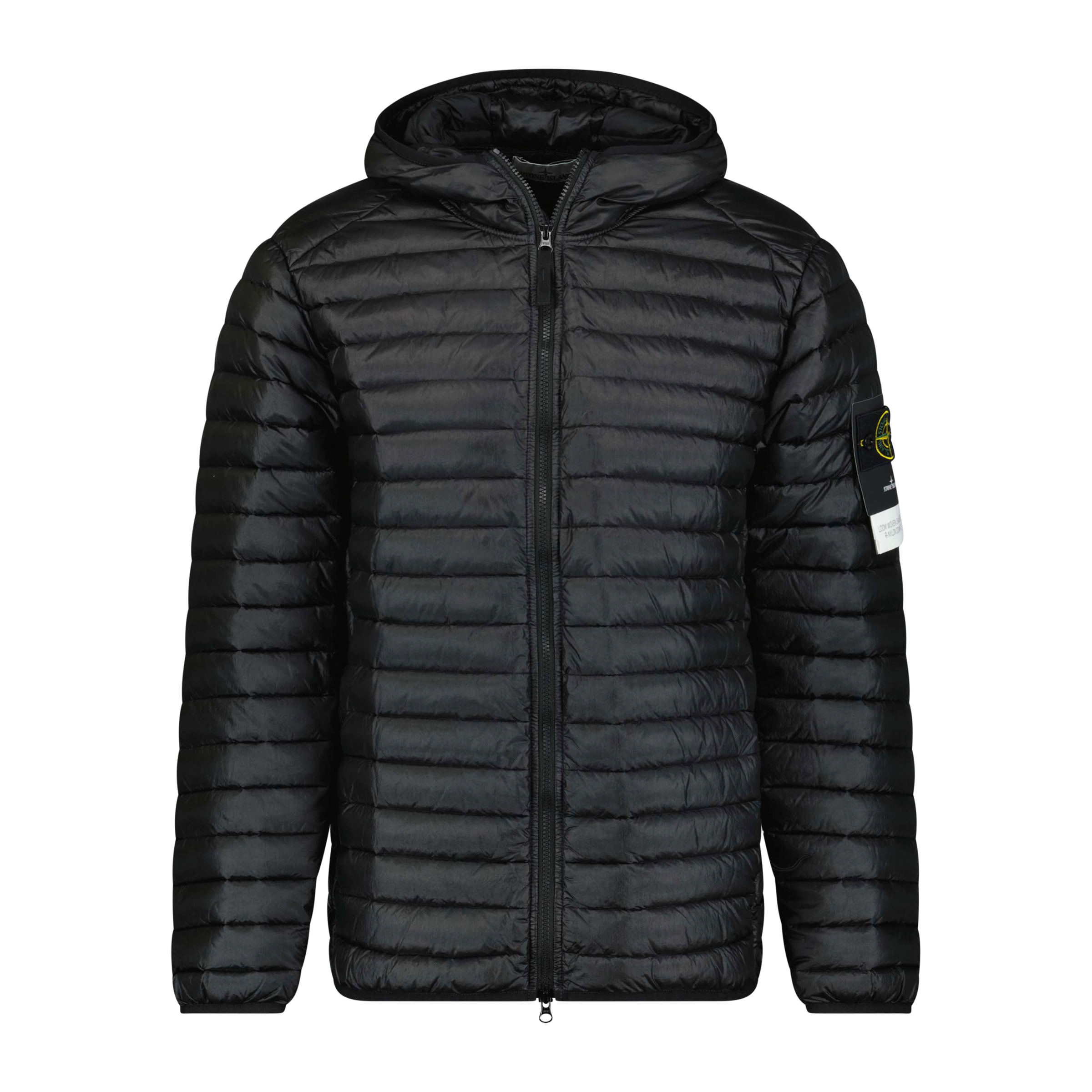 Color variation of Loom Woven Down Chambers Stretch Nylon-Tc Jacket Black