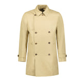 Aquascutum 'Oldham' Check Collar Trench Coat Beige - Boinclo ltd - Outlet Sale Under Retail