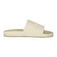 Bottega Veneta Carpet Embossed Rubber Slides Cream - Boinclo ltd - Outlet Sale Under Retail