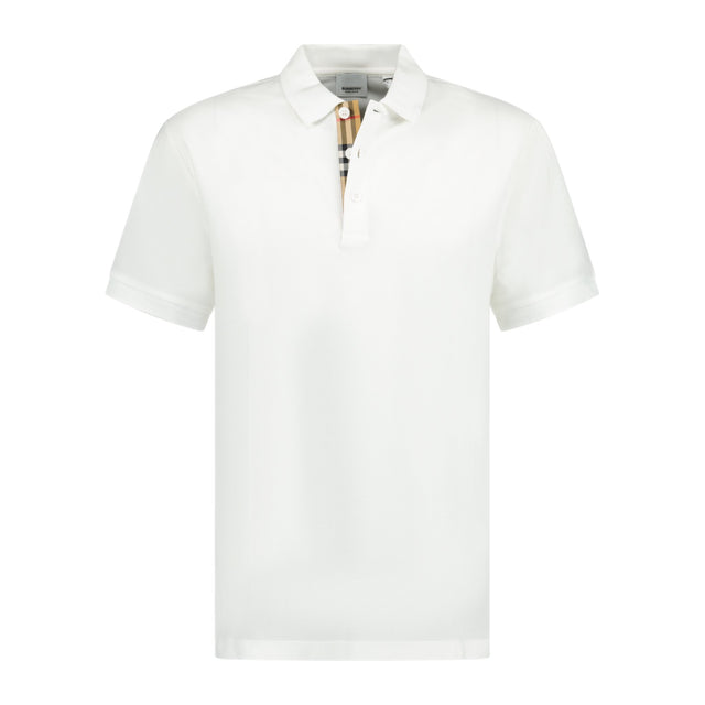 Burberry 'Eddie' Polo-Shirt White - Boinclo ltd - Outlet Sale Under Retail