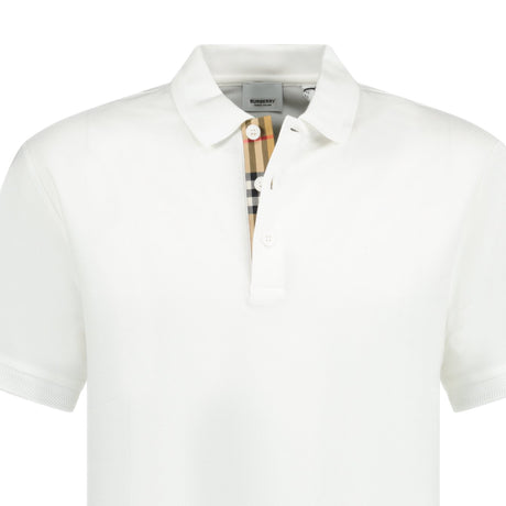 Burberry 'Eddie' Polo-Shirt White - Boinclo ltd - Outlet Sale Under Retail