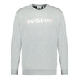 Burberry 'Fawson' Logo Print Sweatshirt Grey - Boinclo ltd - Outlet Sale Under Retail