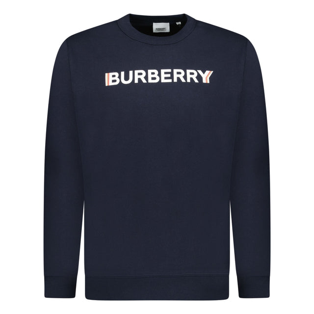 Burberry 'Fawson' Logo Print Sweatshirt Navy - Boinclo ltd - Outlet Sale Under Retail