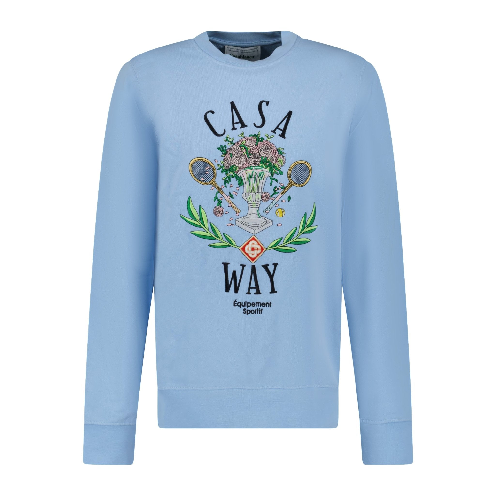 Color variation of 'Casa Way Pale' Sweatshirt Blue