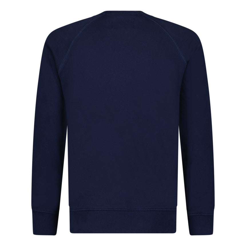 CASABLANCA NAVY CREW NECK SWEATSHIRT - Boinclo ltd - Outlet Sale Under Retail