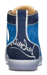 Christian Louboutin 'Fun' High Top Sneakers Navy - Boinclo ltd - Outlet Sale Under Retail