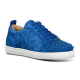 Christian Louboutin 'Junior Spikes' Orlato Sneakers Blue - Boinclo ltd - Outlet Sale Under Retail