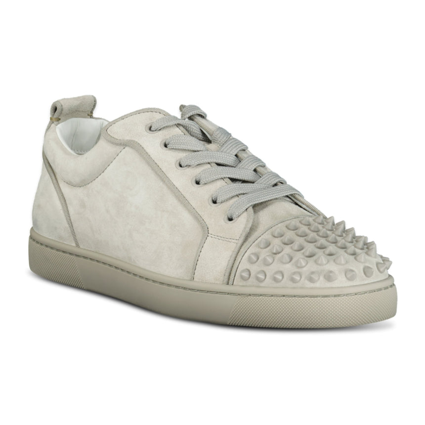 Christian Louboutin 'Junior Spikes' Orlato Sneakers Light Grey - Boinclo ltd - Outlet Sale Under Retail