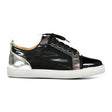 Christian Louboutin Louis Junior Orlato Flat Black & Silver - Boinclo ltd - Outlet Sale Under Retail