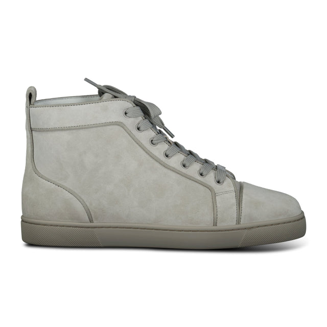 Christian Louboutin Orlato Flat High Top Sneakers Light Grey - Boinclo ltd - Outlet Sale Under Retail