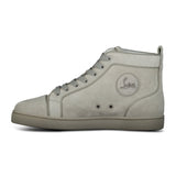 Christian Louboutin Orlato Flat High Top Sneakers Light Grey - Boinclo ltd - Outlet Sale Under Retail