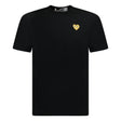 Comme Des Garcons Gold Heart Logo T-Shirt Black - Boinclo ltd - Outlet Sale Under Retail