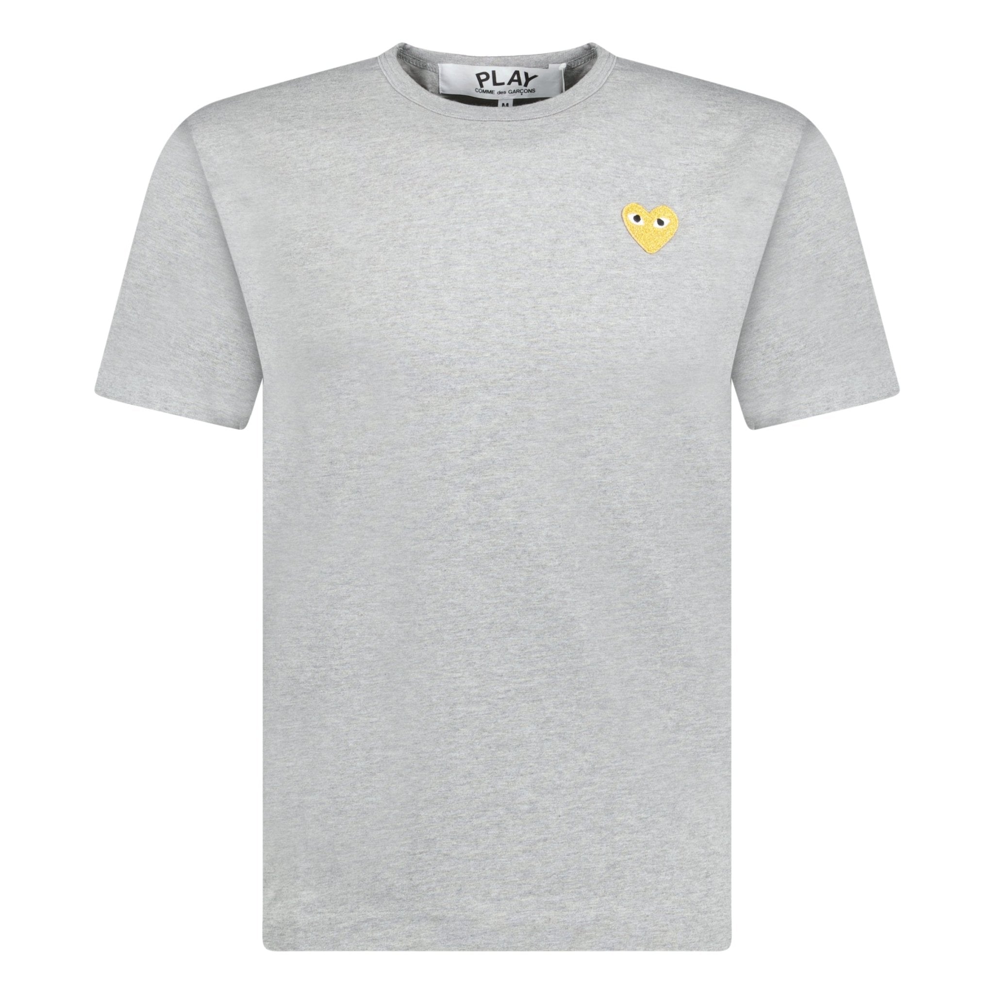 Color variation of Gold Heart Logo T-Shirt Grey