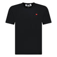 Comme Des Garcons Small Stitch Heart T-Shirt Black - Boinclo ltd - Outlet Sale Under Retail