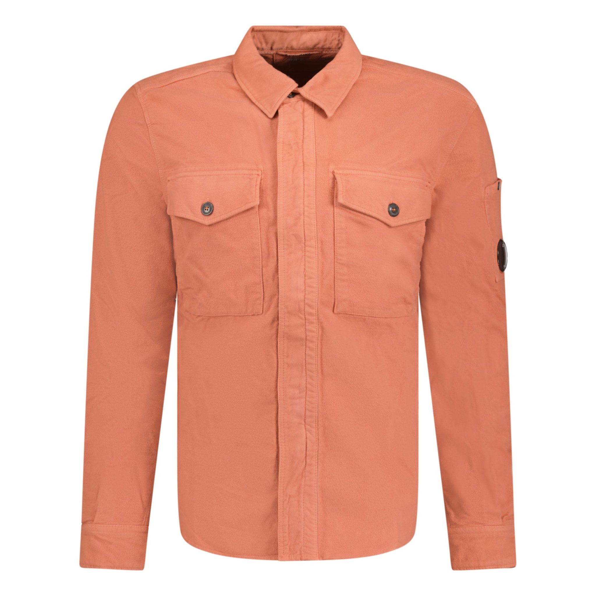 Color variation of Button-Up Overshirt Coral