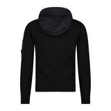 CP Company Chrome Hooded Knit Jacket Black - Boinclo ltd - Outlet Sale Under Retail