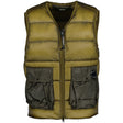 CP Company D.D. Shell Padded Down Gilet Brown - Boinclo ltd - Outlet Sale Under Retail