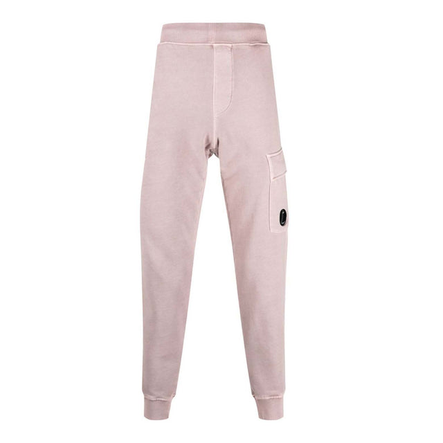 CP Company Diagonal Fleece Track Pants Light Peach - Boinclo ltd - Outlet Sale Under Retail