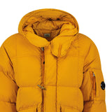 CP Company Flatt Nylon Padded Lens Shell Jacket Orange - Boinclo ltd - Outlet Sale Under Retail