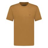 CP Company Goggle Print Crew T-Shirt Brown - Boinclo ltd - Outlet Sale Under Retail