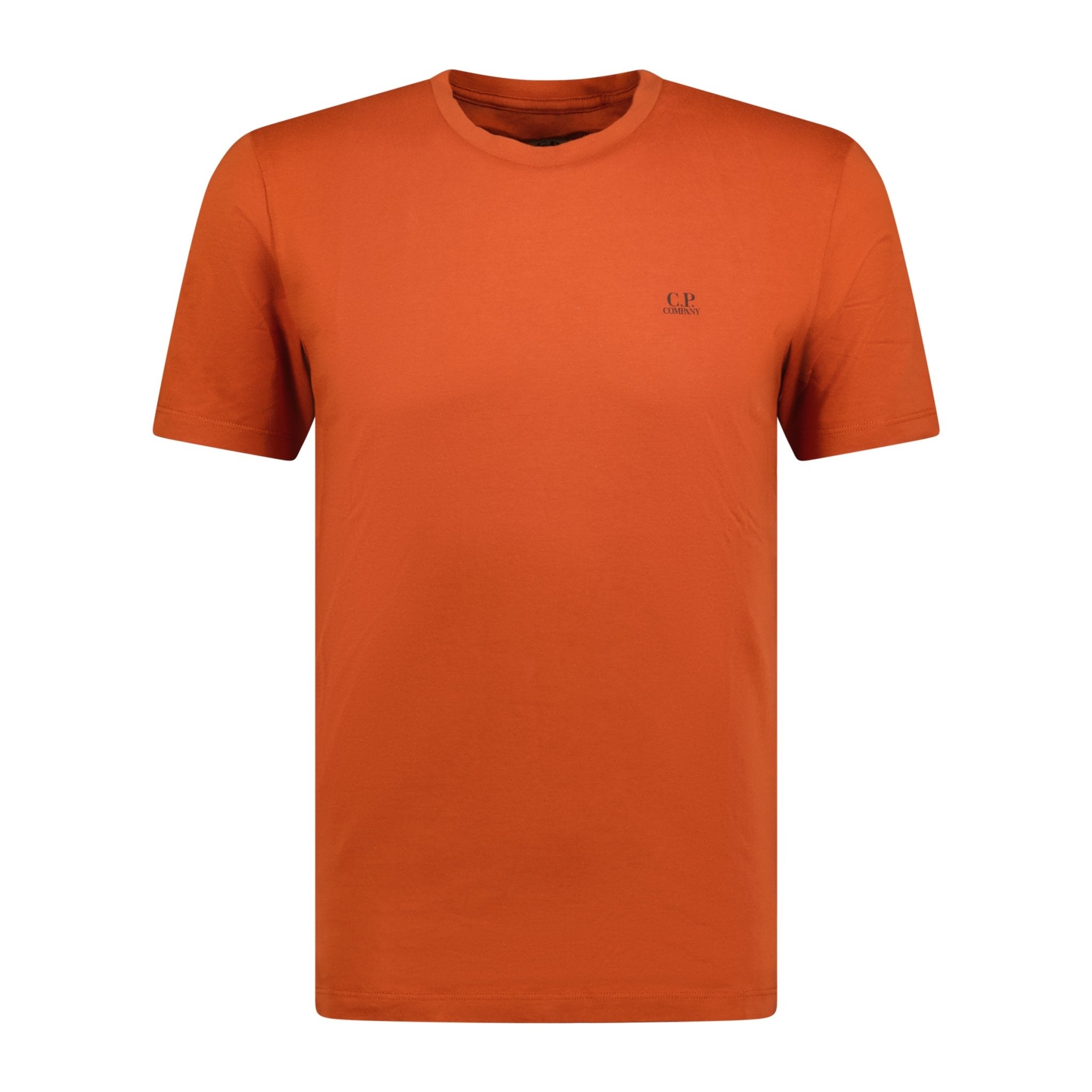 Color variation of Goggle Print Crew T-Shirt Burnt Orange