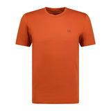 CP Company Goggle Print Crew T-Shirt Burnt Orange - Boinclo ltd - Outlet Sale Under Retail