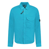 CP Company Lens Chrome Zip-Up Jacket Turquoise - Boinclo ltd - Outlet Sale Under Retail