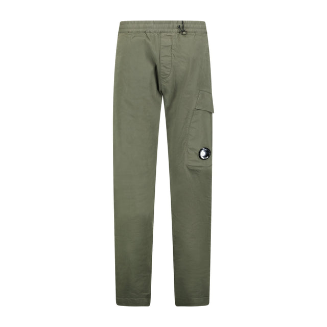 CP Company Lens Stretch Sateen Cargo Pants Green - Boinclo ltd - Outlet Sale Under Retail