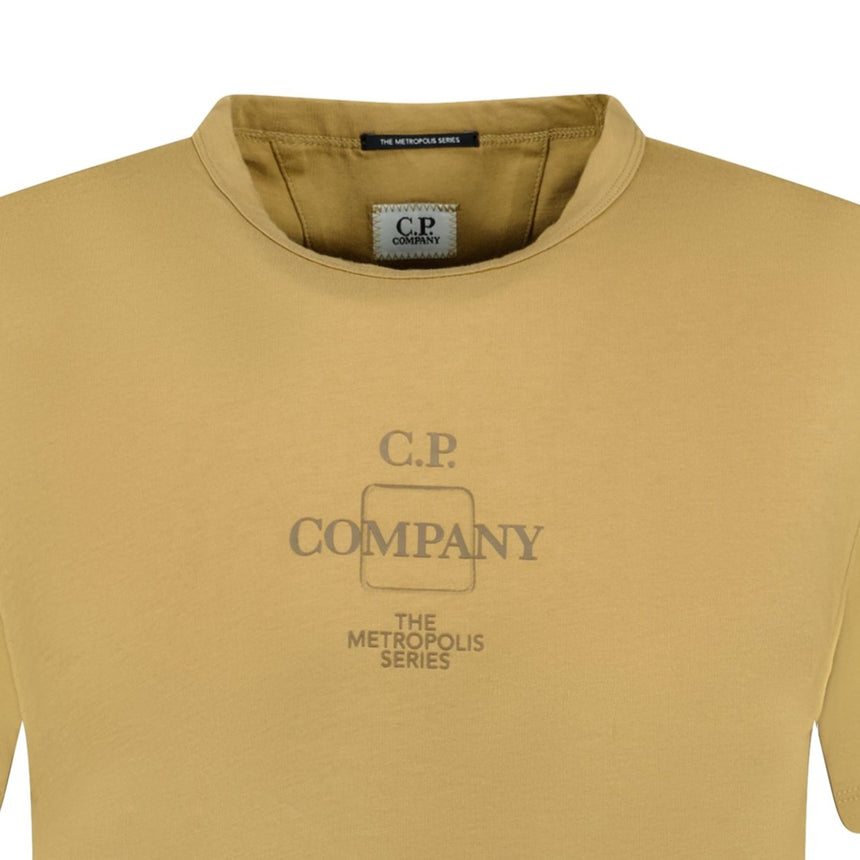 CP Company Metropolis T-Shirt Brown - Boinclo ltd - Outlet Sale Under Retail