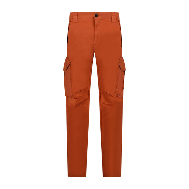 CP Company Sateen Stretch Cargo Pants Brick Red - Boinclo ltd - Outlet Sale Under Retail