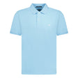 CP Company Short Sleeve Stitch Logo Polo T-Shirt Baby Blue - Boinclo ltd - Outlet Sale Under Retail