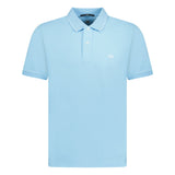 CP Company Short Sleeve Stitch Logo Polo T-Shirt Baby Blue - Boinclo ltd - Outlet Sale Under Retail