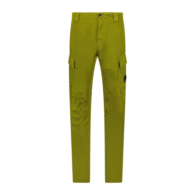 CP Company Stretch Sateen Cargo Pants Green - Boinclo ltd - Outlet Sale Under Retail