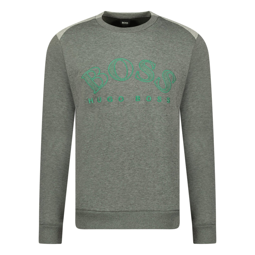 Hugo Boss Salbo Sweatshirt Grey - Boinclo ltd - Outlet Sale Under Retail