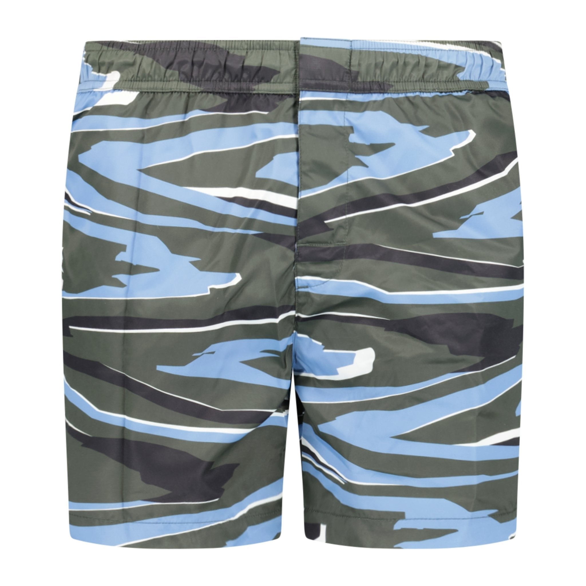 Color variation of Camouflage Pattern Swim Shorts Grey