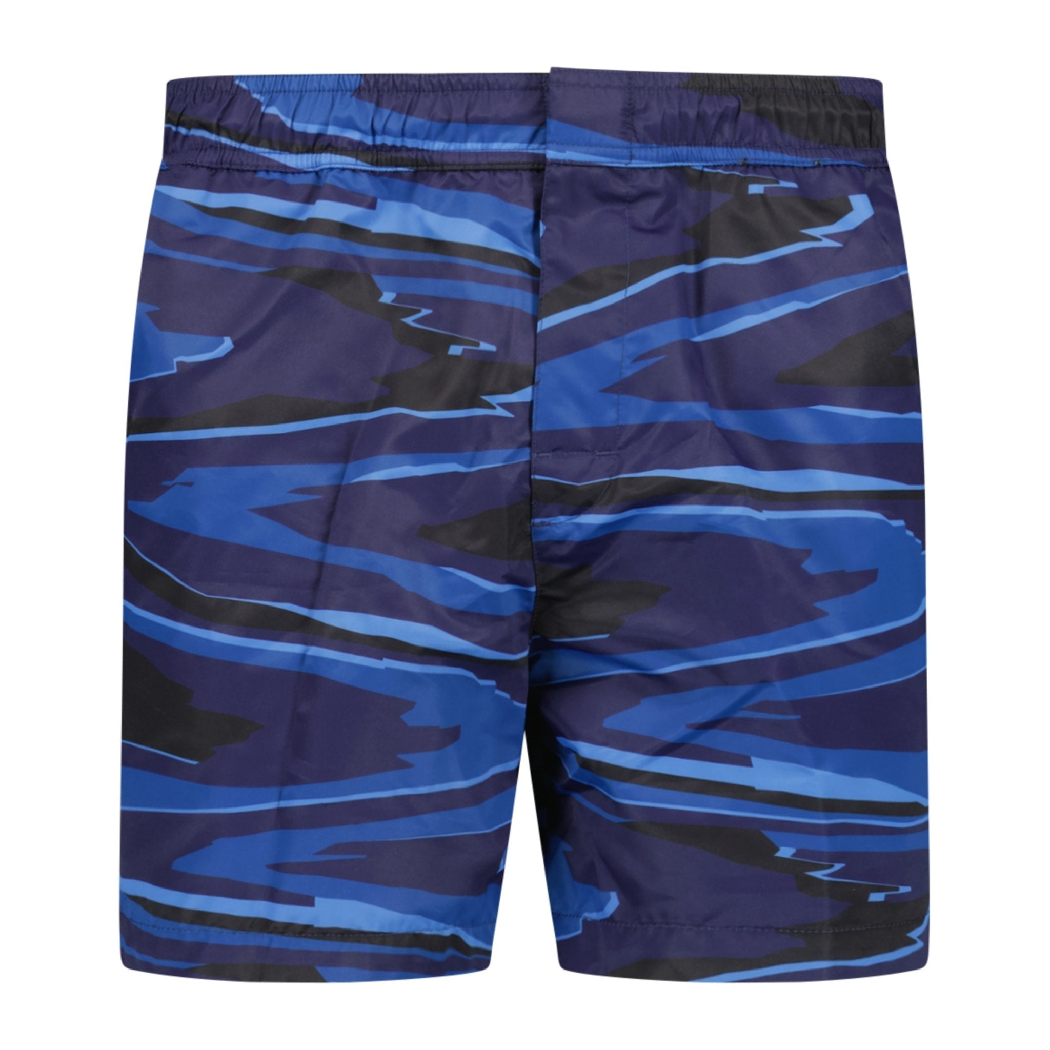 Color variation of Camouflage Pattern Swim Shorts Navy